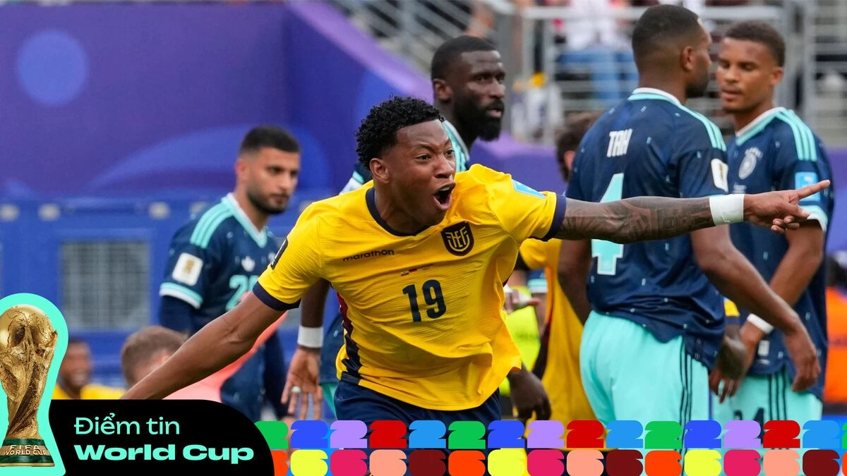 78WIN Việt Nam: Ecuador ngược dòng thắng Đức, Bờ Biển Ngà lần đầu vào vòng 1/16 World Cup - hình ảnh - 78winapp.vip