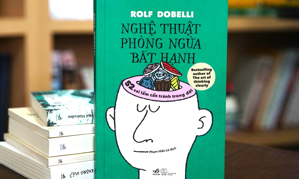 78WIN Việt Nam: Sách mới dạy cách đối mặt thất bại từ Rolf Dobelli - hình ảnh - 78winapp.vip