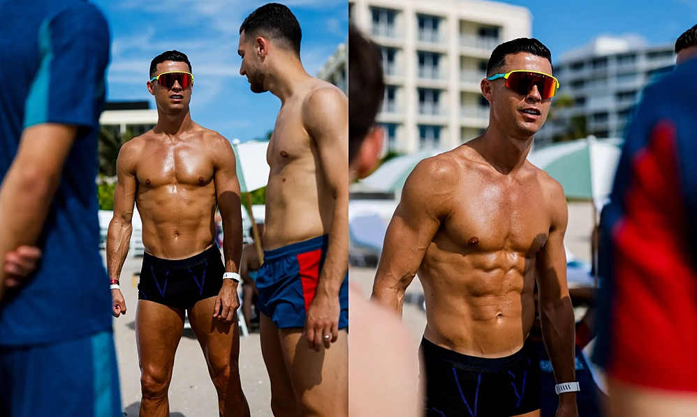 Ronaldo khoe body ‘không tuổi’ trên bãi biển Mỹ trước thềm World Cup 2026 - hình ảnh - 78winapp.vip